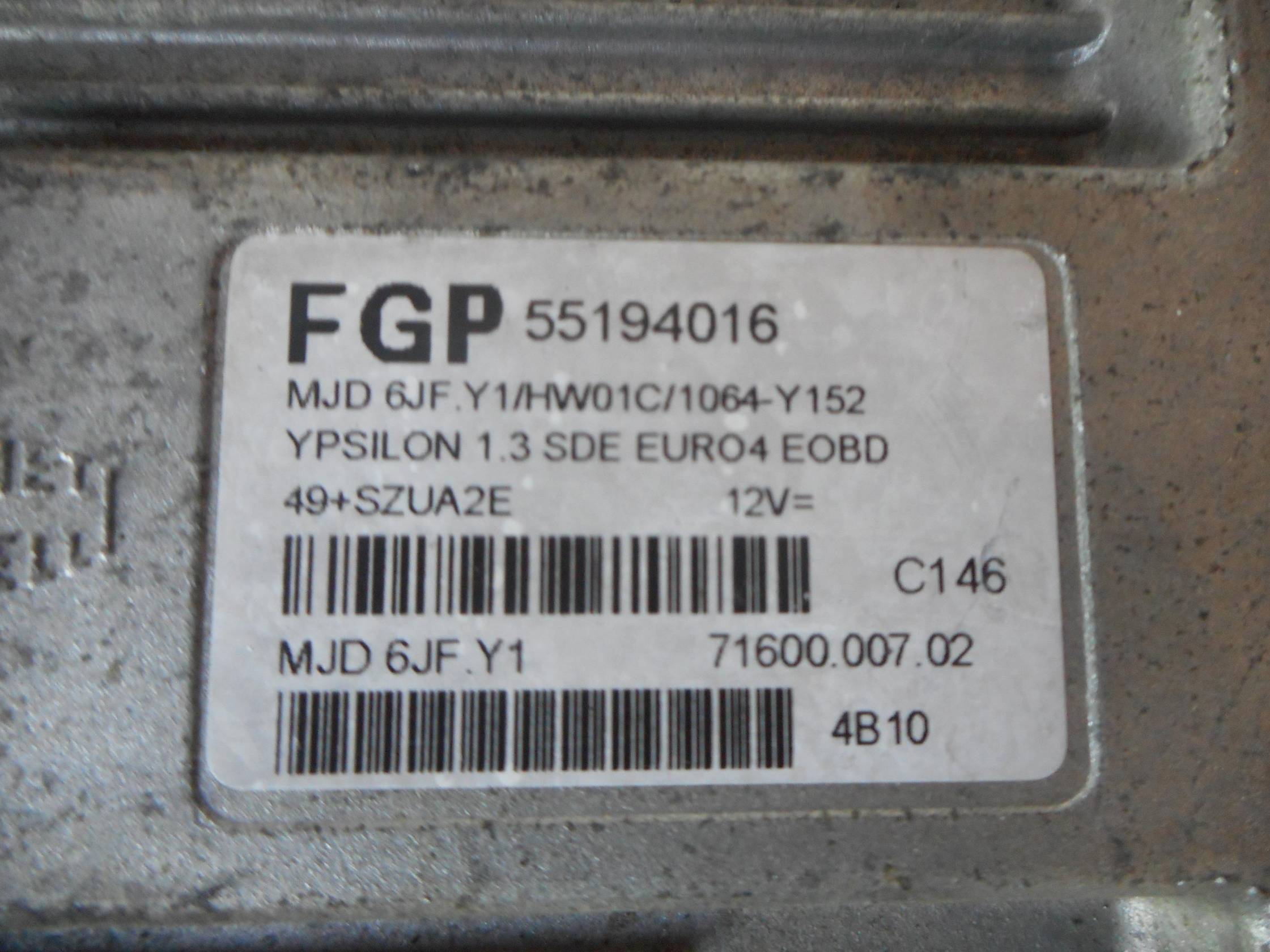 Centralina iniezione